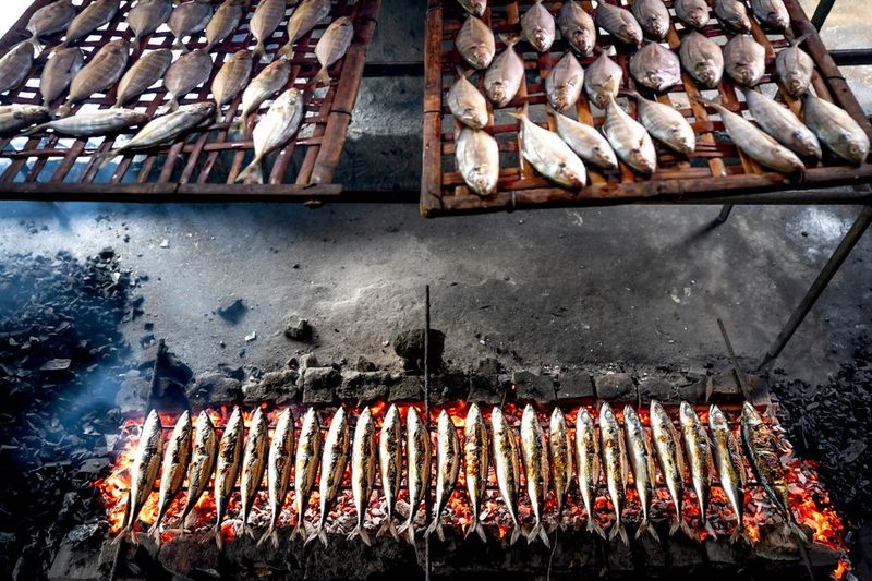 Gegrilde Zeetong